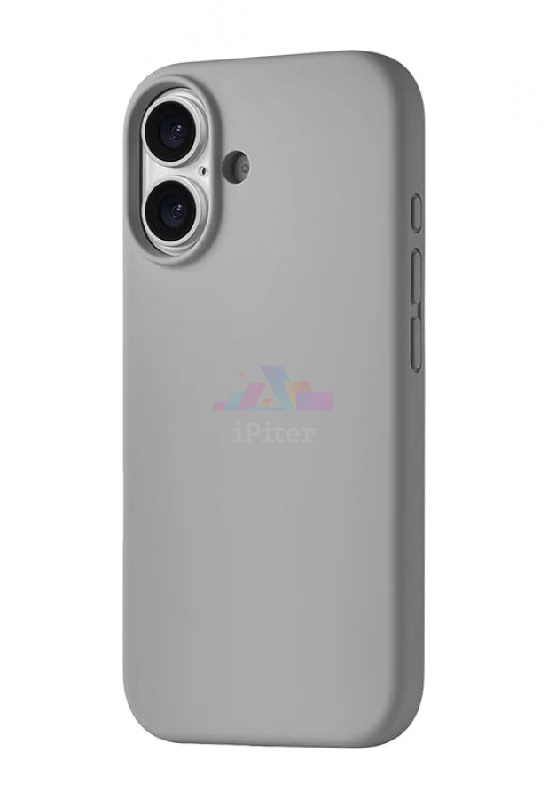 Фото Купить Чехол uBear Touch case with MagSafe для iPhone 17 (Серый) по низкой цене в Санкт-Петербурге
