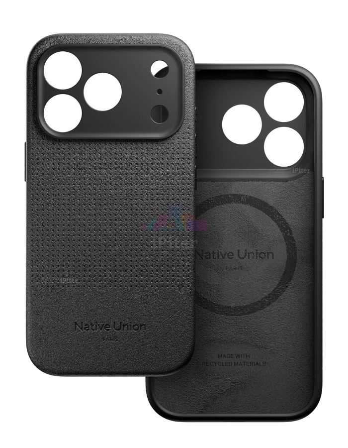 Фото Купить Чехол Native Union Active case Magnetic для iPhone 17 Pro (Чёрный) по низкой цене в Санкт-Петербурге