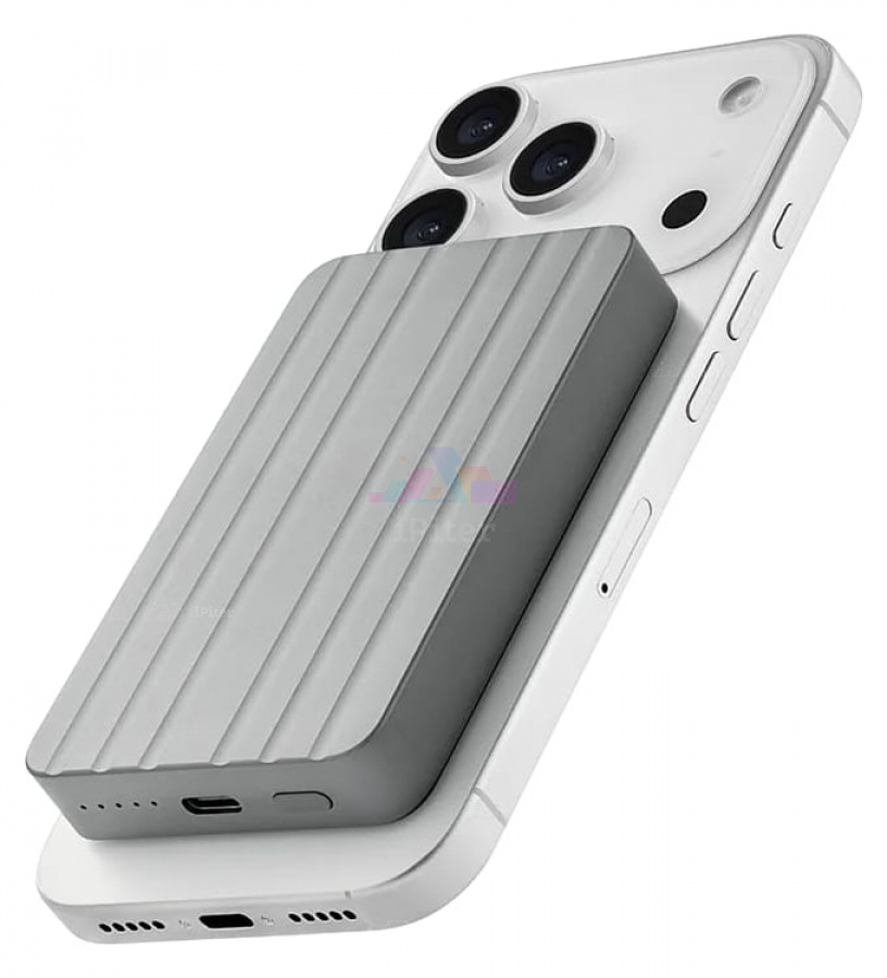 Фото Внешний аккумулятор uBear Icon MagSafe 5000 mAh (Серый), Серый