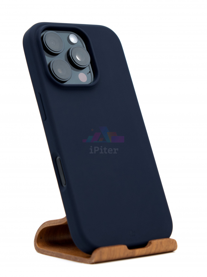 Фото Купить Чехол VLP Aster case with MagSafe для iPhone 16 Pro Тёмно-синий по низкой цене в Санкт-Петербурге