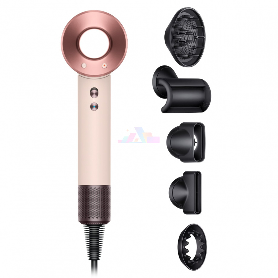 Фото Купить Фен Dyson Supersonic HD08 Ceramic Pink/Rose Gold (5 насадок) по низкой цене в Санкт-Петербурге