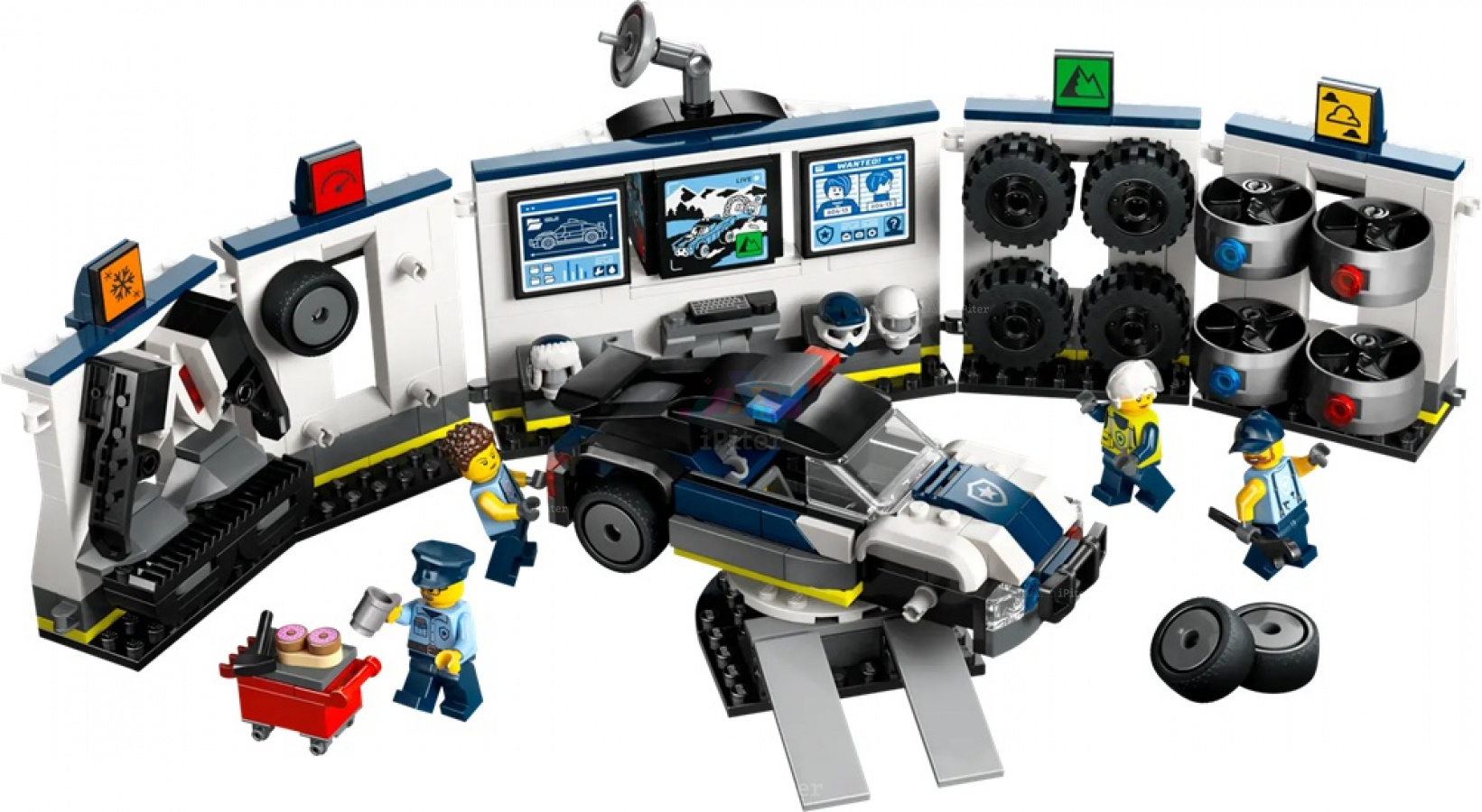 Фото Купить LEGO City 60457 Гараж для полицейской машины по низкой цене в Санкт-Петербурге