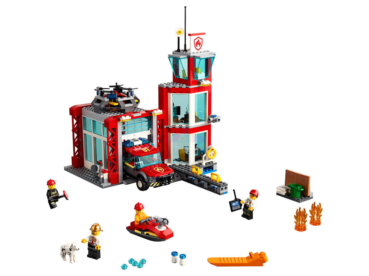 Фото Купить LEGO City 60215 Пожарное депо по низкой цене в Санкт-Петербурге