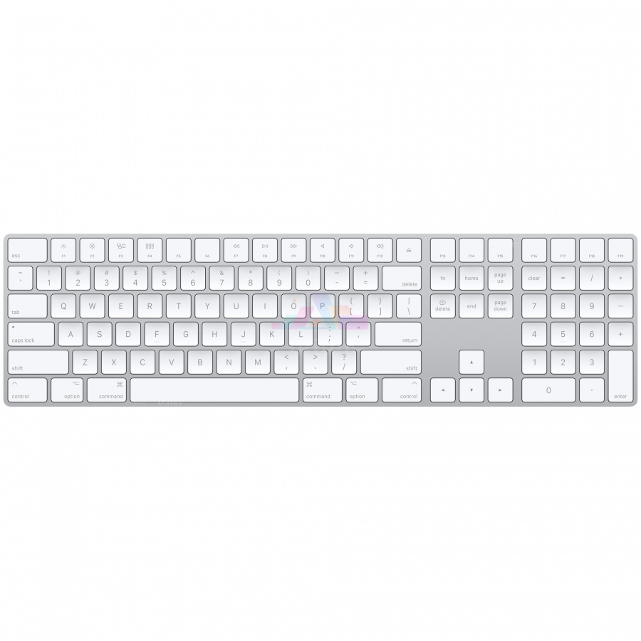 Фото Купить Беспроводная клавиатура Apple Magic Keyboard with Numeric Keypad (White) Lightning (MXCJ3) по низкой цене в Санкт-Петербурге