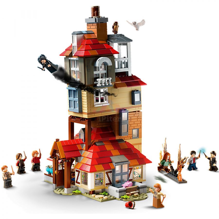 Фото Купить Конструктор LEGO Harry Potter 75980 Нападение на Нору по низкой цене в Санкт-Петербурге