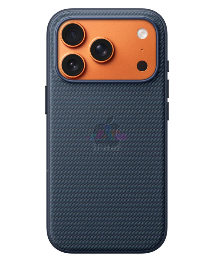 Фото Купить Чехол Apple TechWoven Case with MagSafe для iPhone 17 Pro (Blue) MGF44 по низкой цене в Санкт-Петербурге