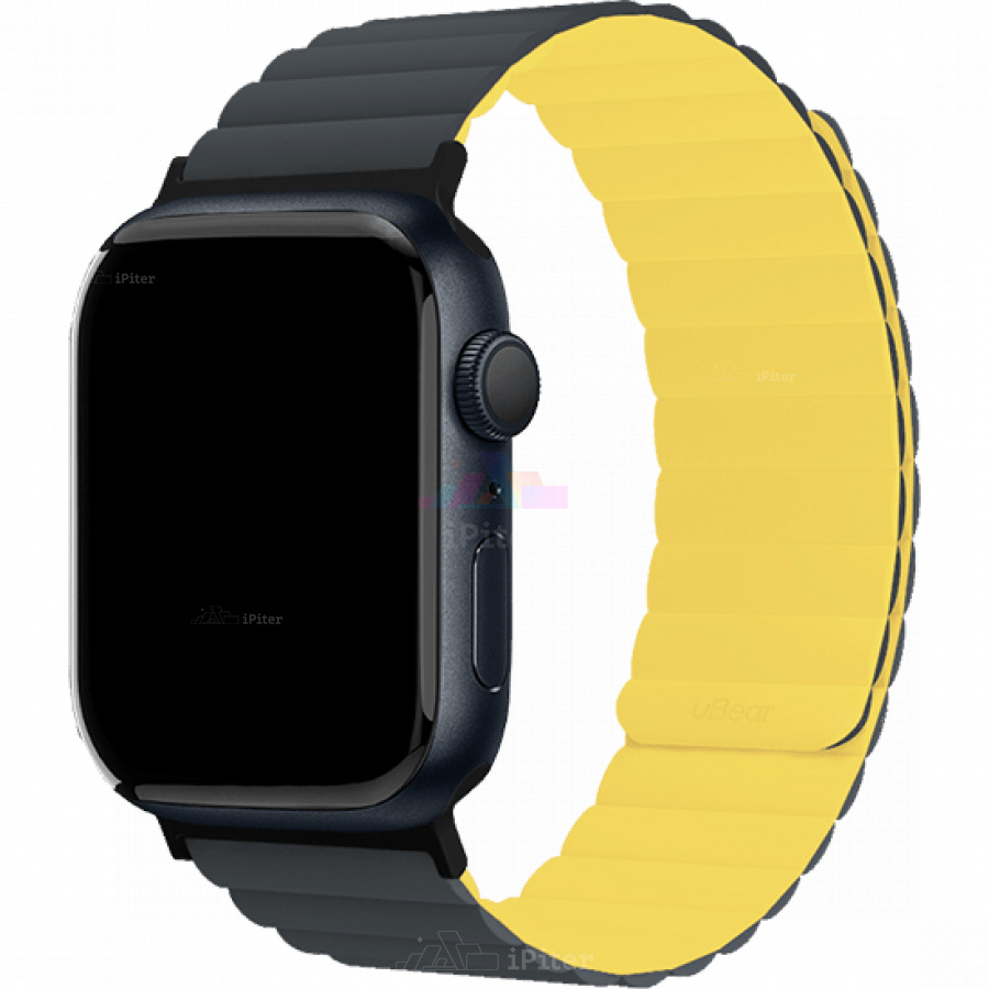 Фото Купить Ремешок uBear Mode Strap для Apple Watch 38 / 40 / 41 / 42 мм (Чёрный) по низкой цене в Санкт-Петербурге