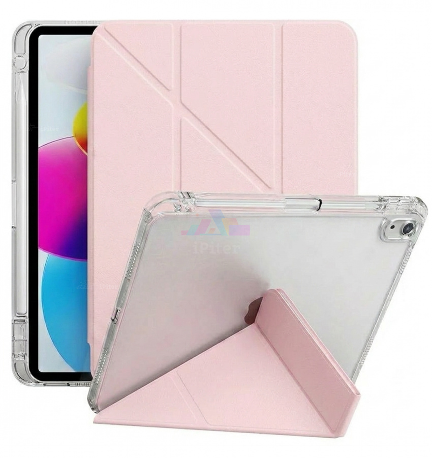 Фото Купить Чехол Selonica Triangle Folio для iPad 10/11 (Розовый) по низкой цене в Санкт-Петербурге