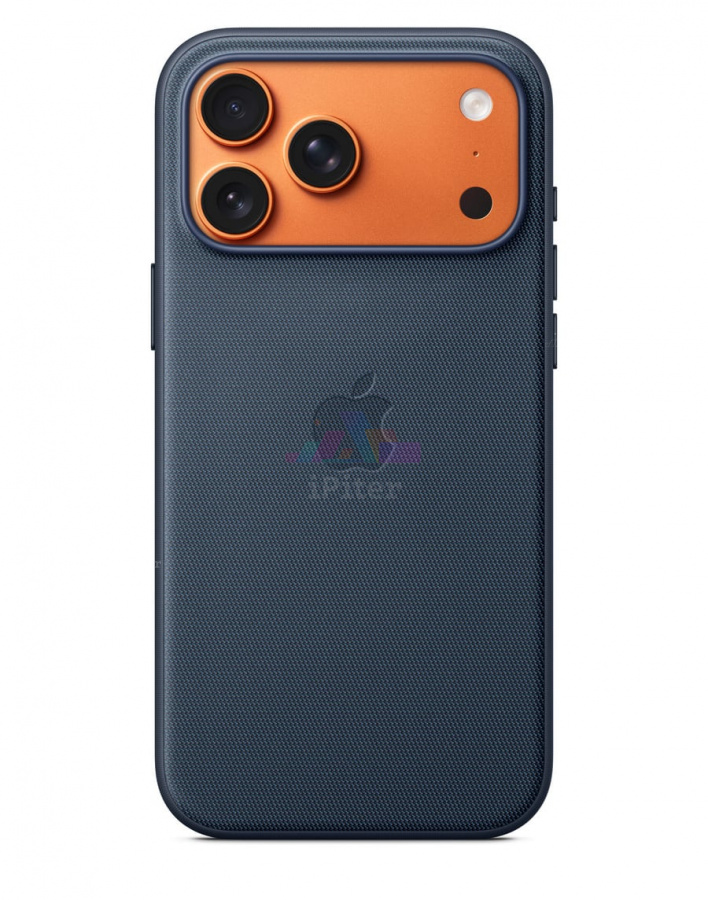 Фото Купить Чехол Apple TechWoven Case with MagSafe для iPhone 17 Pro Max (Blue) MGF94 по низкой цене в Санкт-Петербурге