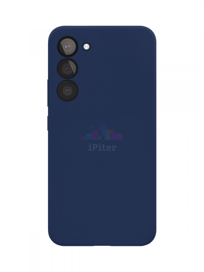 Фото Купить Чехол VLP Aster case для Samsung Galaxy S24 Plus (Тёмно-синий) по низкой цене в Санкт-Петербурге