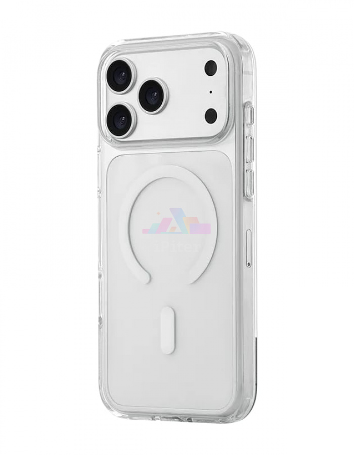 Фото Купить Чехол uBear Vision case with MagSafe для iPhone 18 Pro (Прозрачный) по низкой цене в Санкт-Петербурге