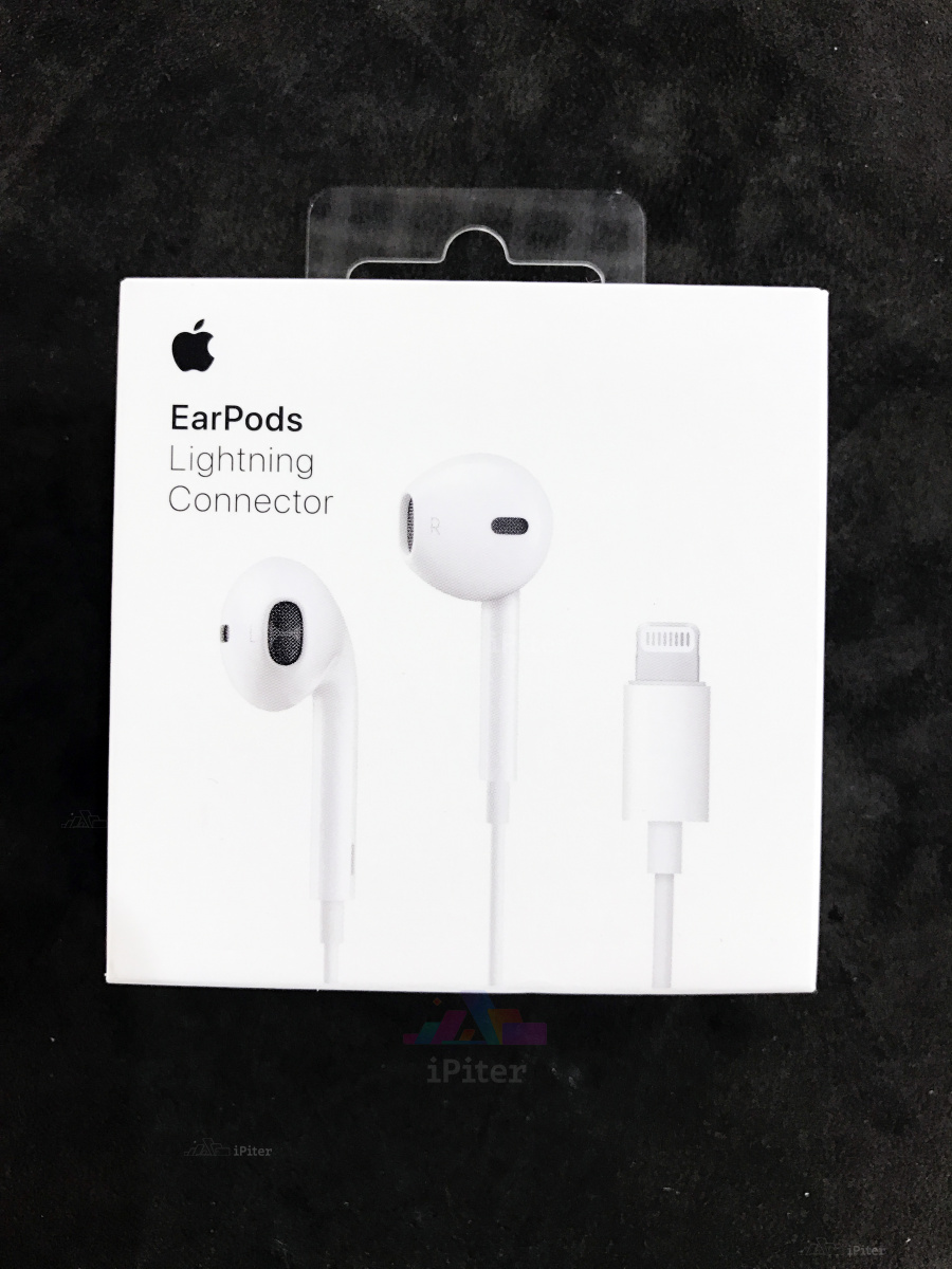 Фото Купить Apple EarPods Lightning (MMTN2ZM/A) по низкой цене в Санкт-Петербурге