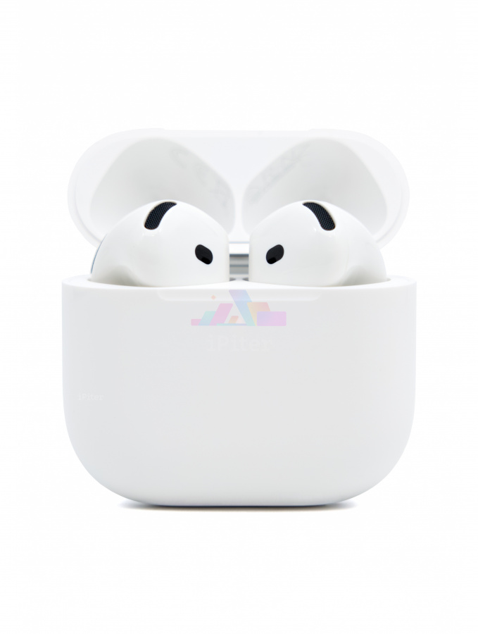 Фото Купить Беспроводные наушники Apple AirPods (4-го поколения) без шумоподавления (MXP63) по низкой цене в Санкт-Петербурге