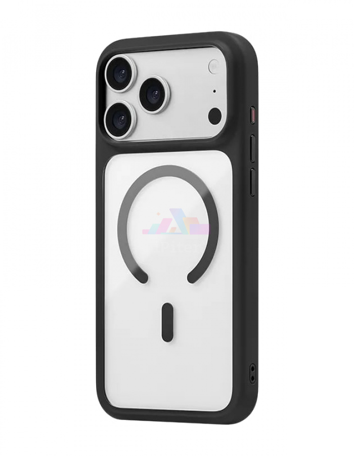 Фото Купить Чехол uBear Shade case with MagSafe для iPhone 18 Pro (Чёрный) по низкой цене в Санкт-Петербурге