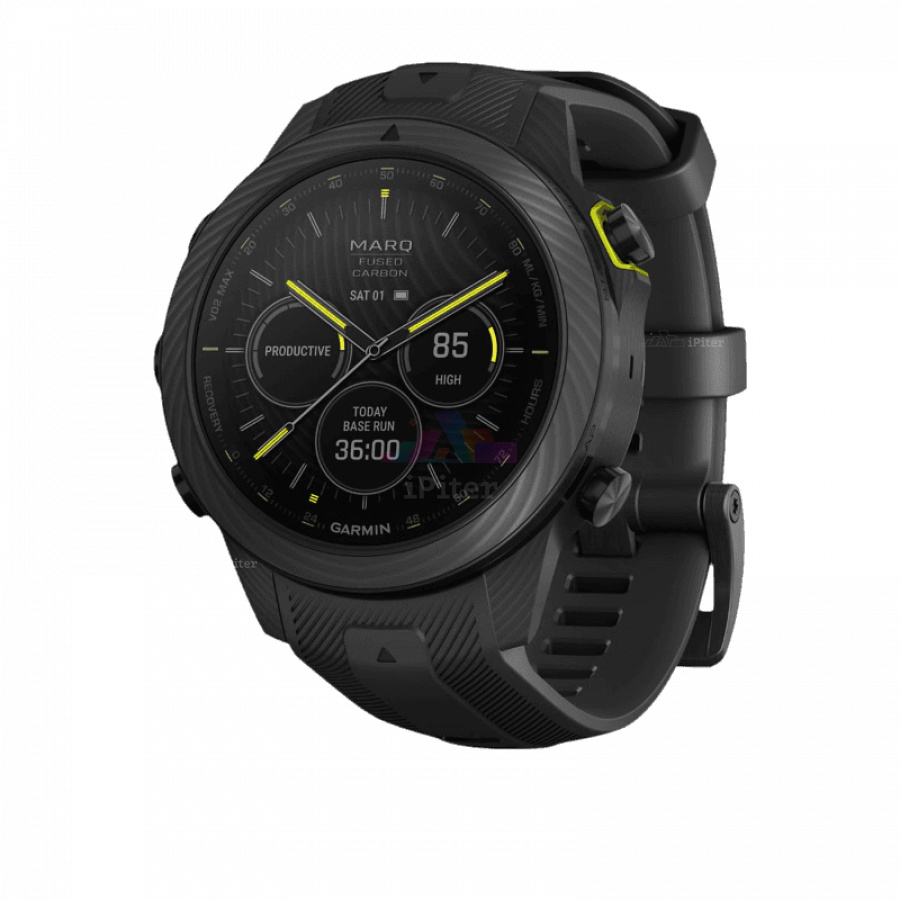 Фото Купить Умные часы Garmin Marq Athlete Gen 2 Carbon Edition (010-02722-11) по низкой цене в Санкт-Петербурге