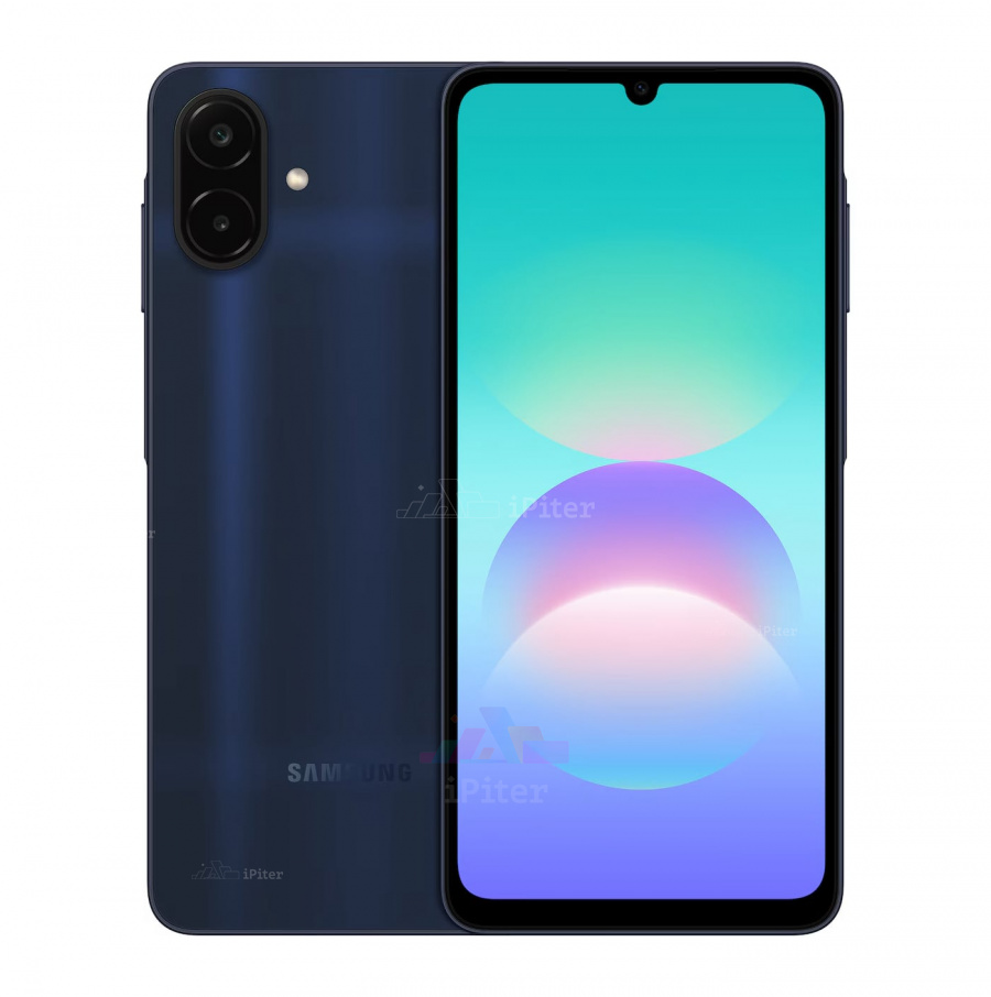 Фото Купить Смартфон Samsung Galaxy A08 4Gb/128Gb (Dark Blue) SM-A085 (Nano-Sim + Nano-Sim) по низкой цене в Санкт-Петербурге