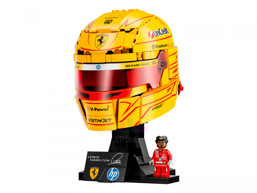Фото Купить LEGO Editions 43022 Scuderia Ferrari HP: Шлем Льюиса Хэмилтона по низкой цене в Санкт-Петербурге