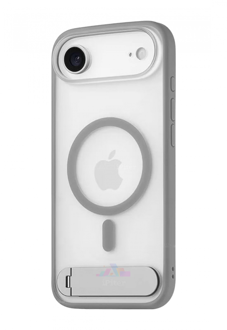 Фото Купить Чехол uBear Stand 360 case with MagSafe для iPhone Air (Серый) по низкой цене в Санкт-Петербурге