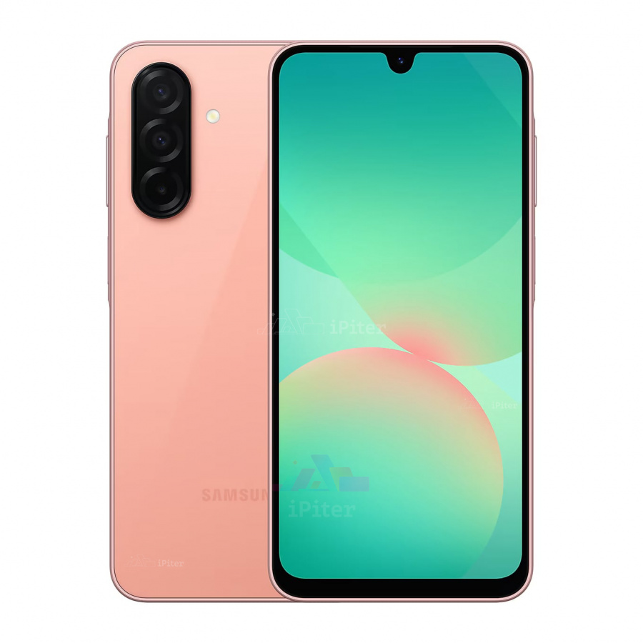 Фото Купить Смартфон Samsung Galaxy A26 8Gb/256Gb (Peach) SM-A266 (Nano-Sim + Nano-Sim) по низкой цене в Санкт-Петербурге