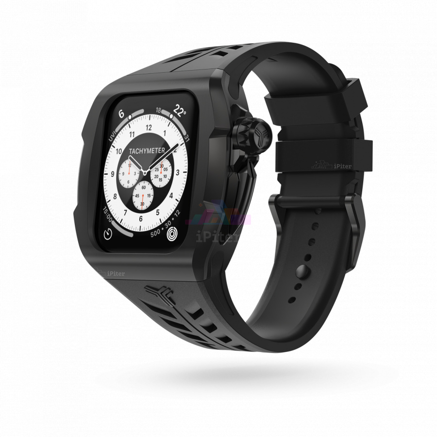 Фото Купить Кейс стальной Y24 Brera для корпуса Apple Watch 45 mm по низкой цене в Санкт-Петербурге