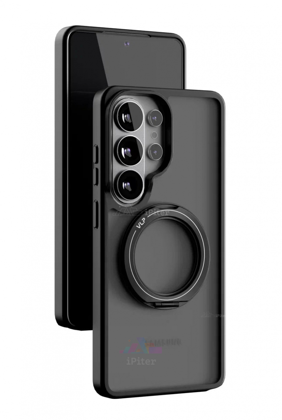 Фото Купить Чехол VLP Ring Case для Samsung Galaxy S26 Ultra (Чёрный) по низкой цене в Санкт-Петербурге