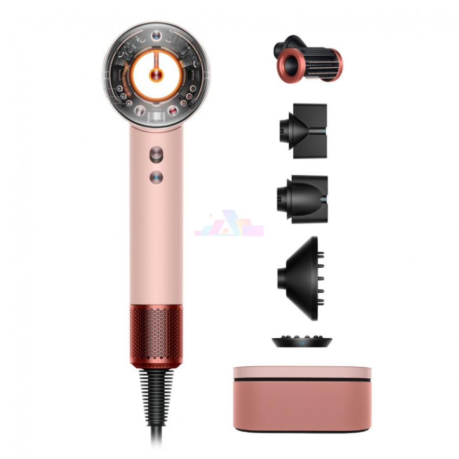 Фото Купить Фен Dyson Supersonic Nural HD16 Kanzan Pink (5 насадок) по низкой цене в Санкт-Петербурге