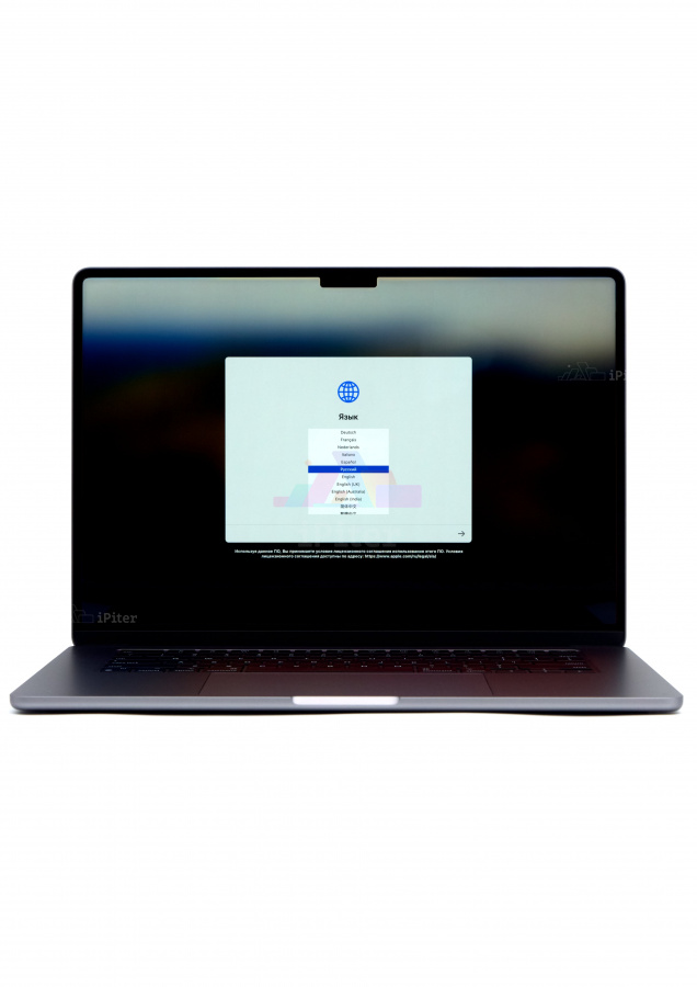 Фото Купить Apple MacBook Air 15 (2024) M3 (8CPU/10GPU/8GB/256GB) Space Gray (MRYM3) по низкой цене в Санкт-Петербурге