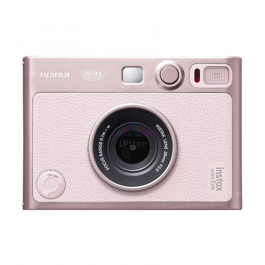 Фото Купить Фотоаппарат моментальной печати Fujifilm Instax Mini Evo (Розовый) по низкой цене в Санкт-Петербурге