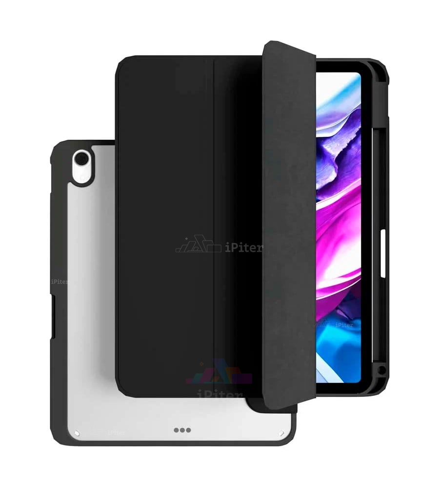 Фото Купить Чехол VLP Split Folio для iPad Air 6/7/8 11'' (Чёрный) по низкой цене в Санкт-Петербурге