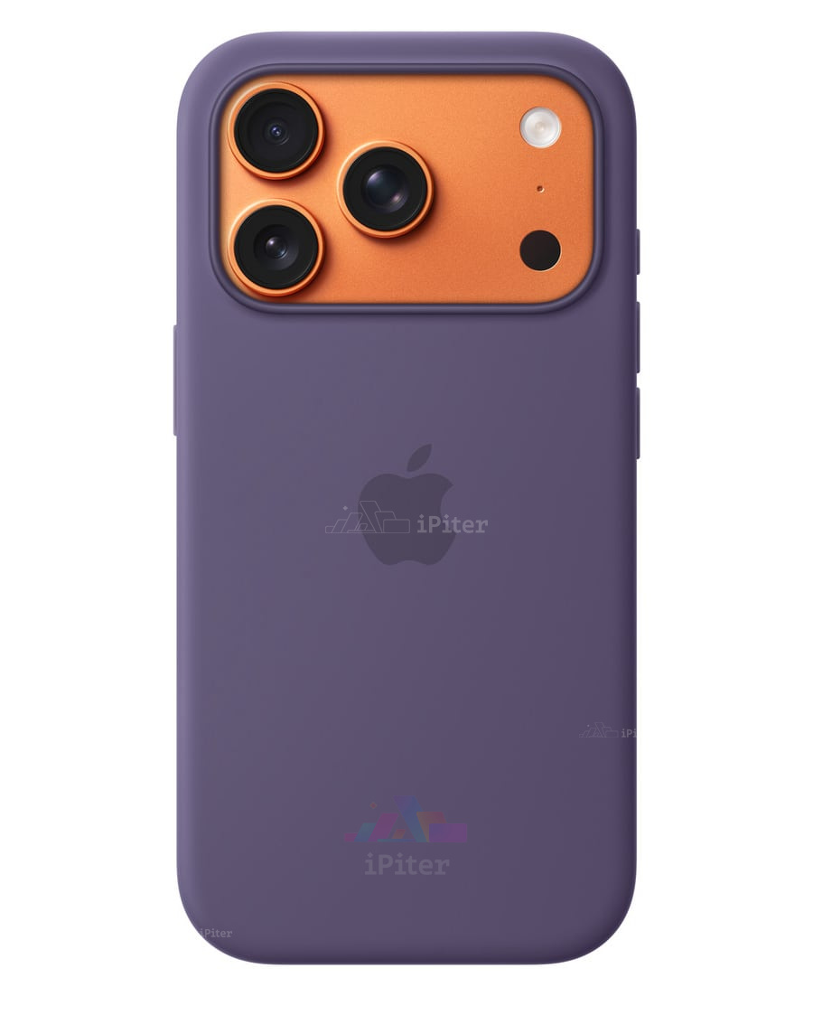 Фото Купить Чехол Apple Silicone Case with MagSafe для iPhone 17 Pro (Purple) MGFG4 по низкой цене в Санкт-Петербурге