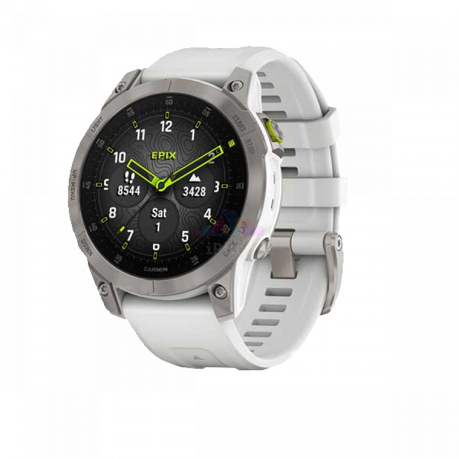 Фото Купить Умные часы Garmin Epix 2 Sapphire titanium white (010-02582-21) по низкой цене в Санкт-Петербурге
