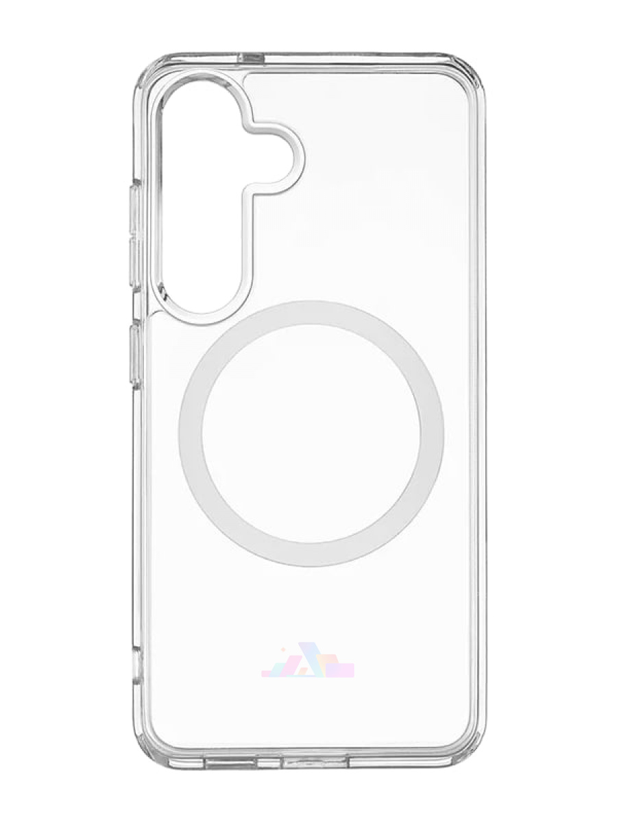 Фото Купить Чехол uBear Real Mag case для Samsung Galaxy S25 Plus (Прозрачный) по низкой цене в Санкт-Петербурге
