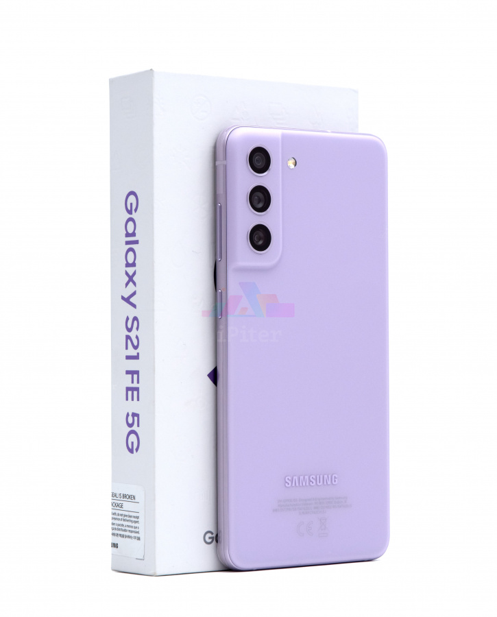 Фото Купить Смартфон Samsung Galaxy S21 FE 8Gb/256Gb (Lavender) SM-G990 по низкой цене в СПб