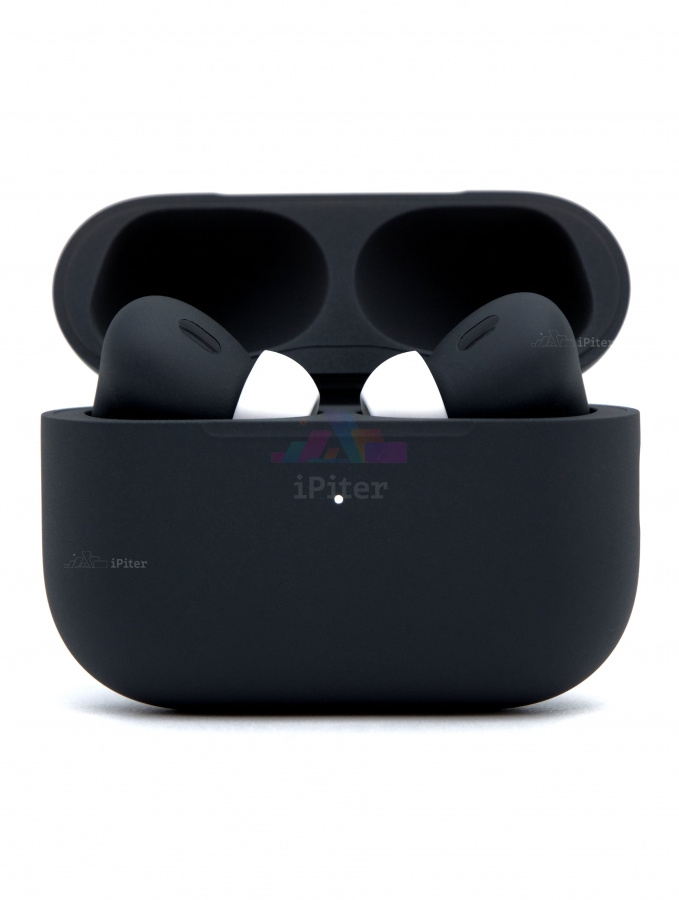 Фото Купить Беспроводные наушники Apple AirPods Pro (2-го поколения) USB-C 2023 (Покрашены в Black Titanium) по низкой цене в Санкт-Петербурге
