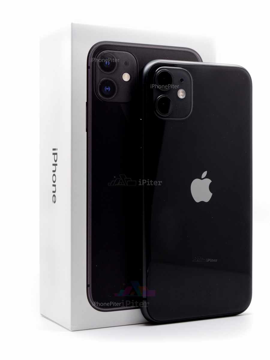 Фото Купить Apple iPhone 11 64Gb<br> Black (Чёрный) по низкой цене в Санкт-Петербурге