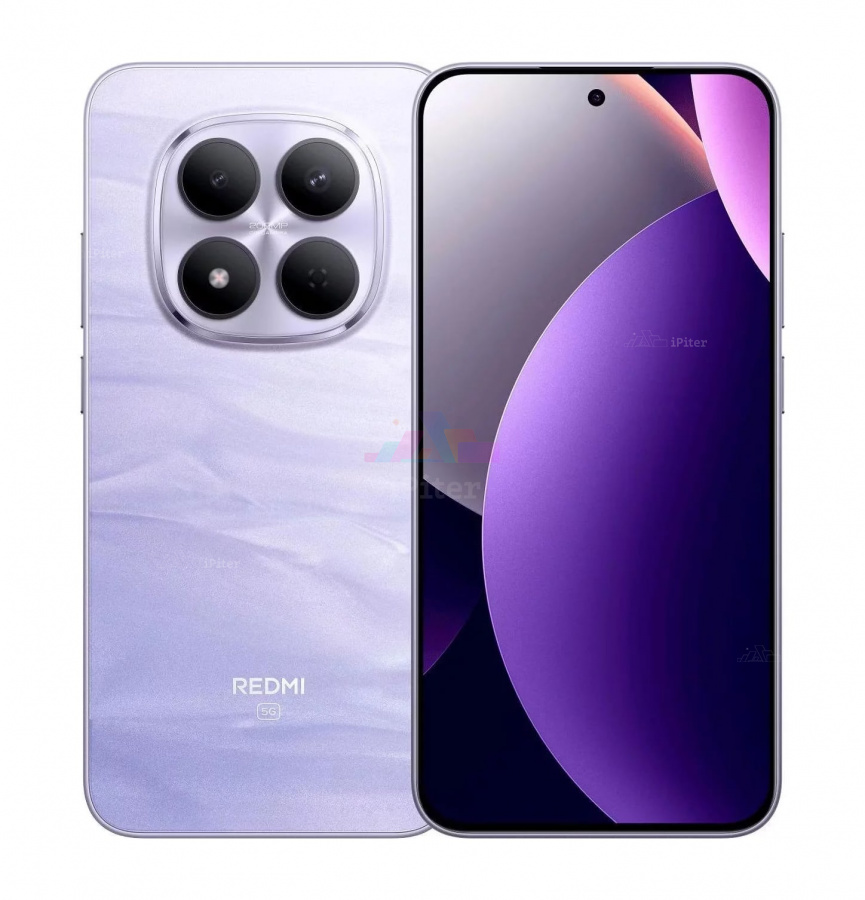 Фото Купить Смартфон Xiaomi Redmi Note 15 Pro 5G 12Gb/512Gb (Purple) Nano-Sim + Nano-Sim по низкой цене в Санкт-Петербурге