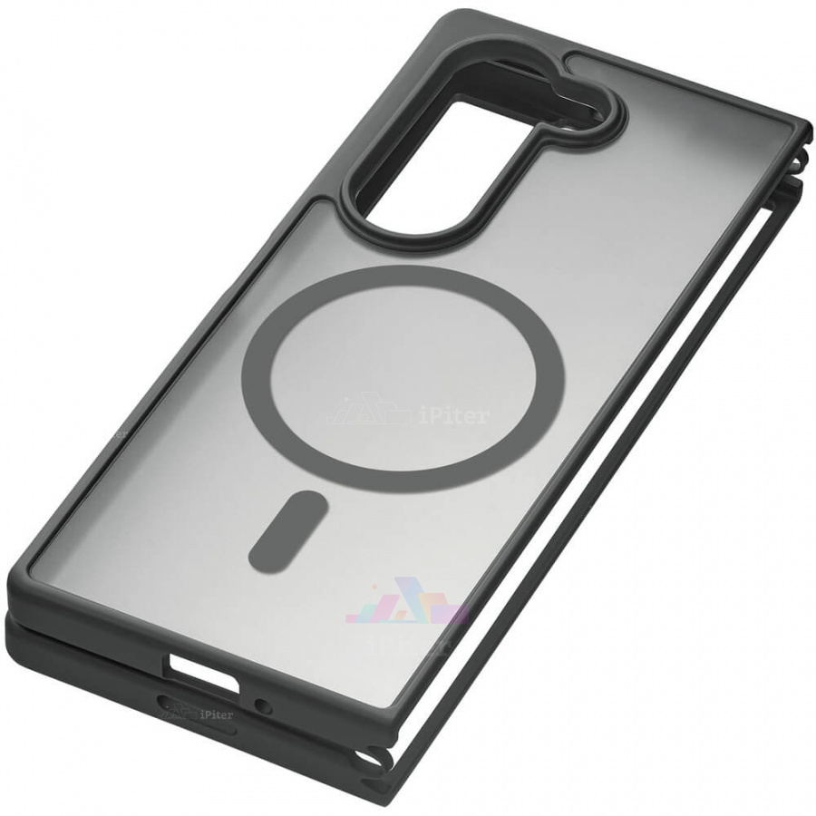 Фото Купить Чехол uBear Cloud Mag case для Samsung Galaxy Z Fold 7 (Чёрный) по низкой цене в Санкт-Петербурге
