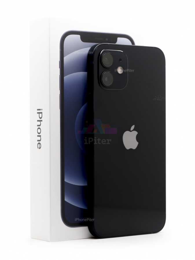 Фото Купить Apple iPhone 12 256Gb<br> Black (Чёрный) по низкой цене в Санкт-Петербурге