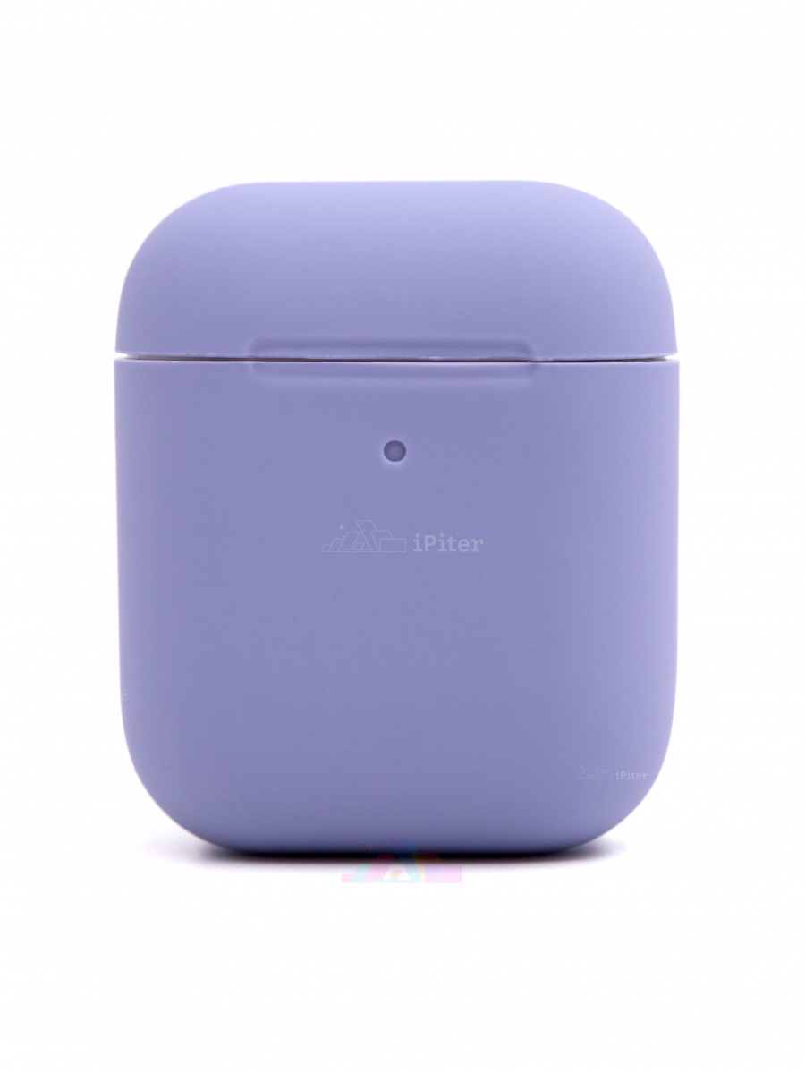 Фото Чехол AirPods Silicon Case (Сиреневый), Сиреневый