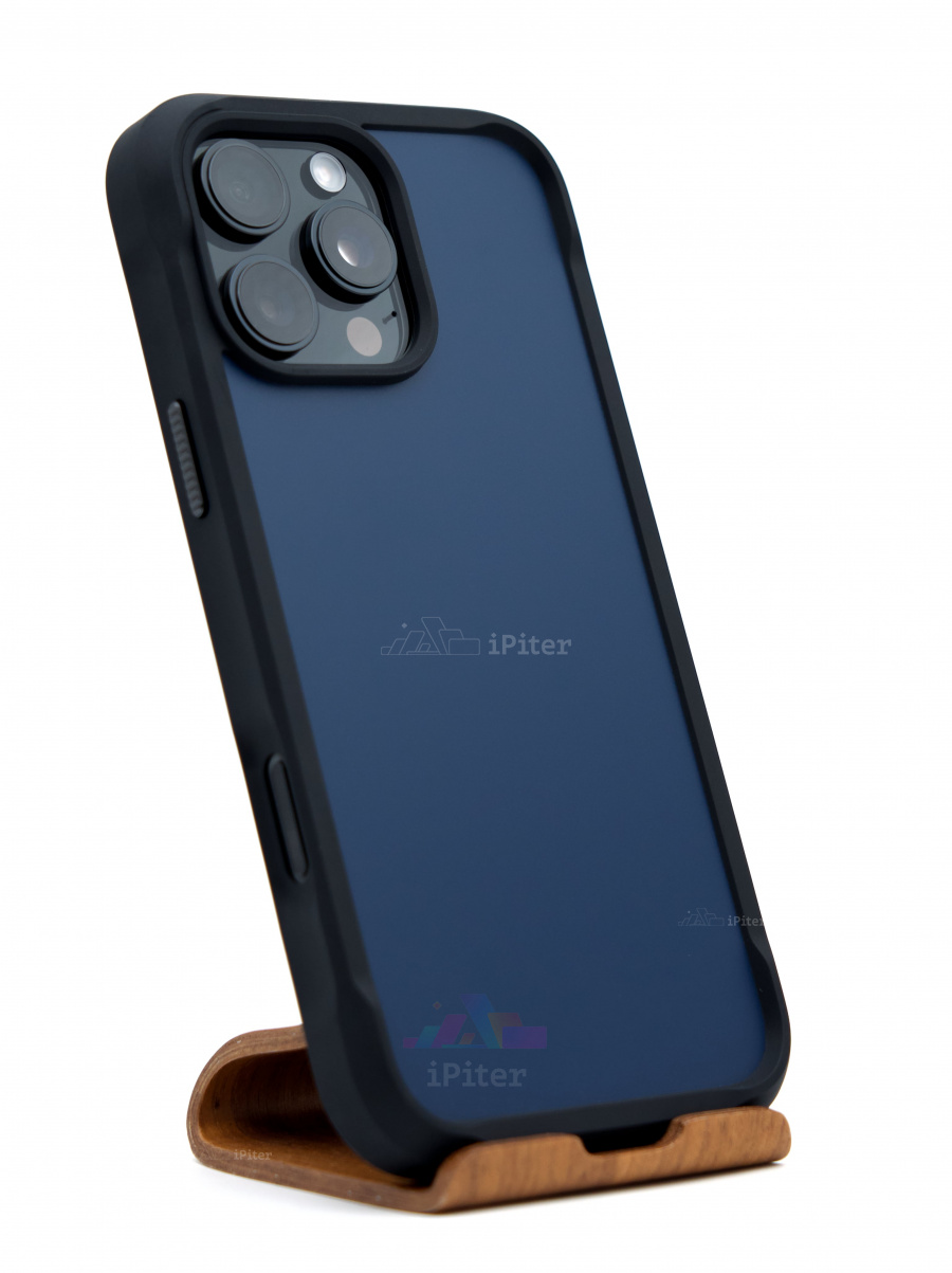 Фото Купить Чехол Nomad Rugged для iPhone 16 Pro Max Тёмно-синий по низкой цене в Санкт-Петербурге