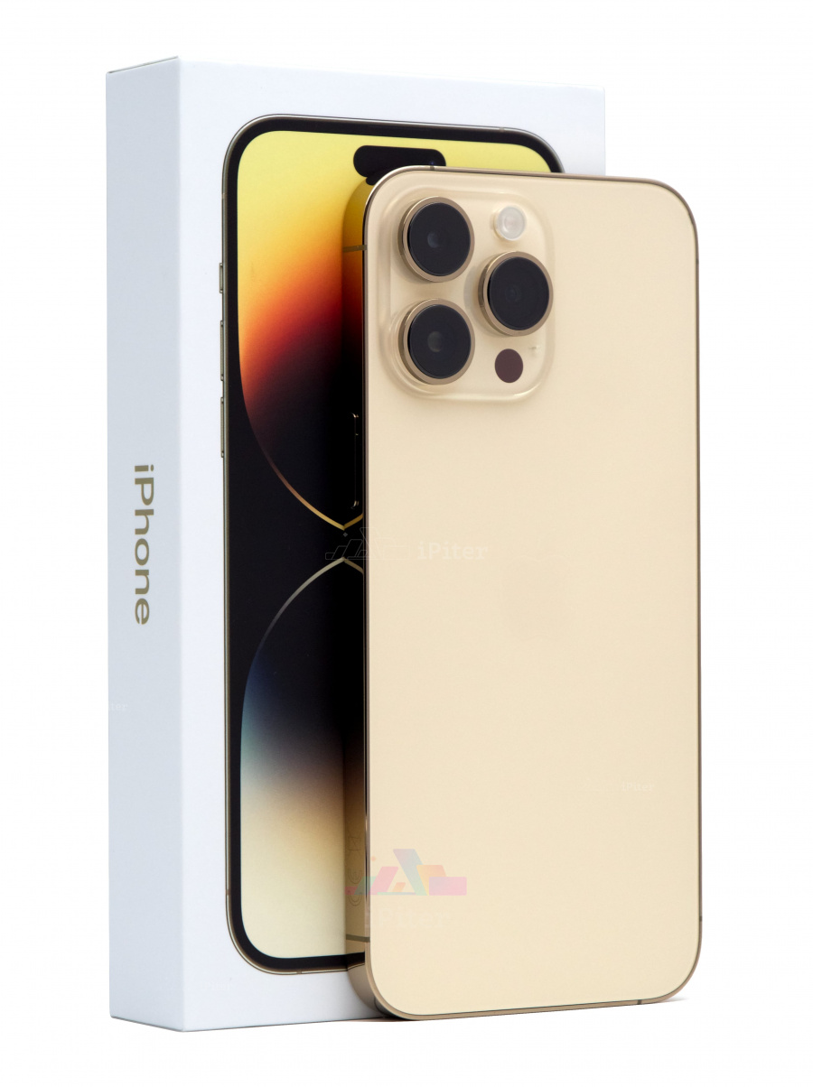 Фото Купить Apple iPhone 14 Pro Max 1Tb <br> Gold (Золотистый) Nano-sim + eSim по низкой цене в Санкт-Петербурге