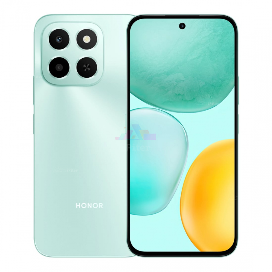 Фото Купить Смартфон Honor X6c 6Gb/128Gb (Ocean Cyan) Nano-Sim + Nano-Sim по низкой цене в Санкт-Петербурге