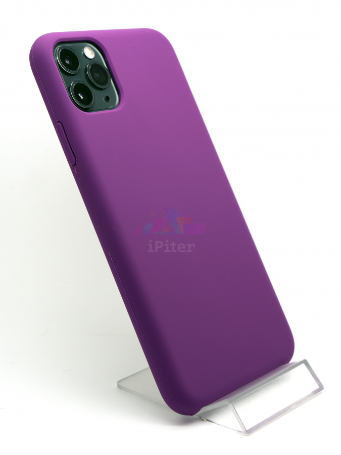 Фото Силиконовый чехол Candy для iPhone 11 Pro Max, Фиолетовый