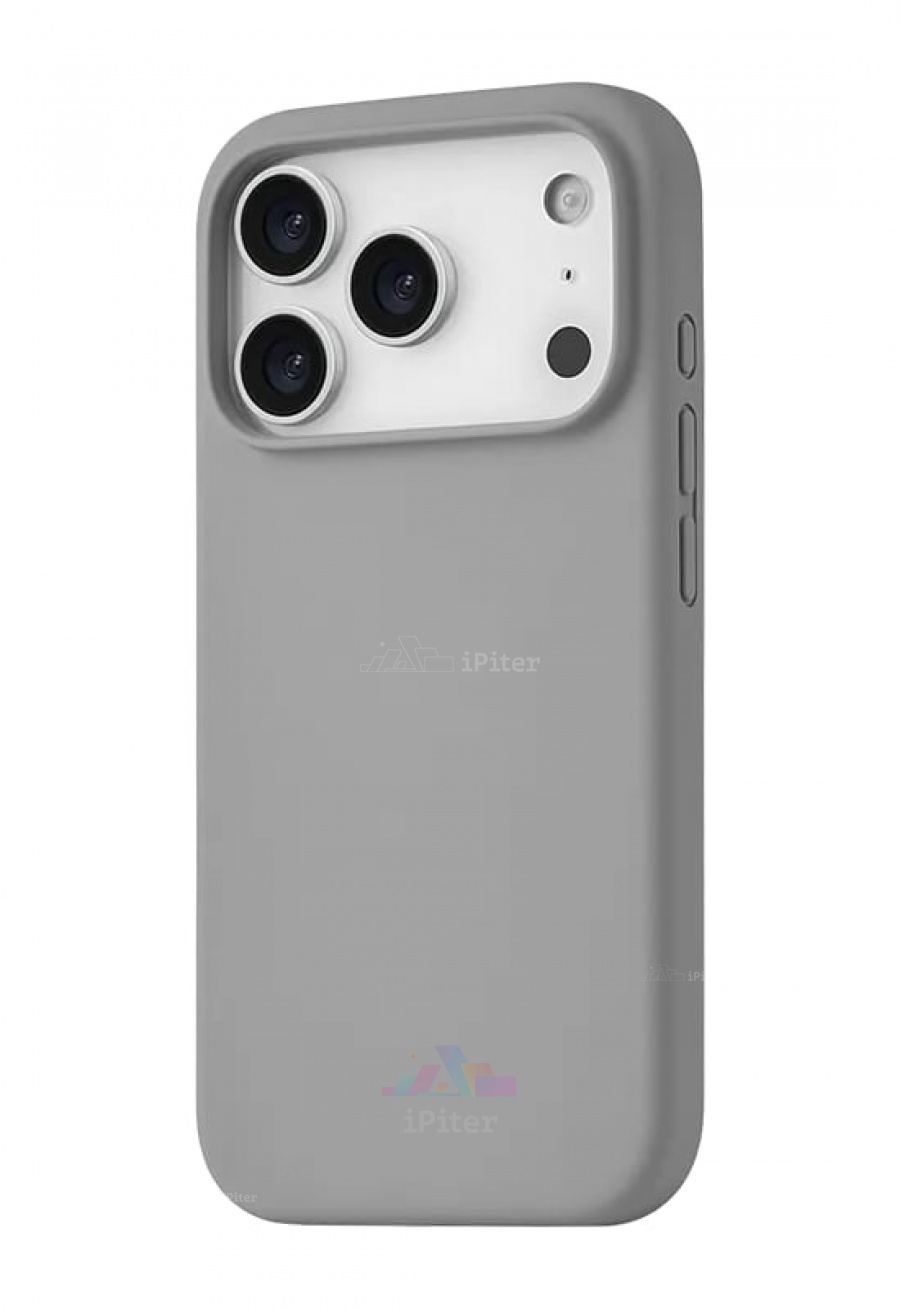 Фото Купить Чехол uBear Touch case with MagSafe для iPhone 17 Pro (Серый) по низкой цене в Санкт-Петербурге