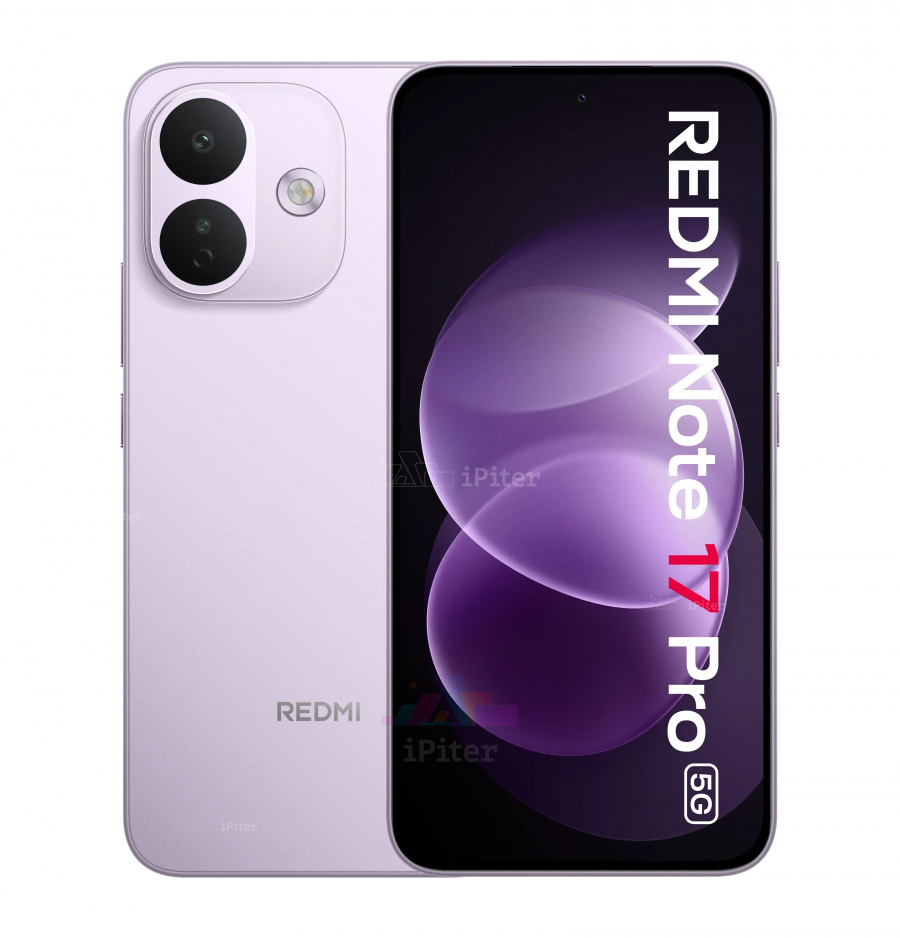 Фото Купить Смартфон Xiaomi Redmi Note 17 Pro 5G 8Gb/512Gb (Purple) Nano-Sim + Nano-Sim по низкой цене в Санкт-Петербурге