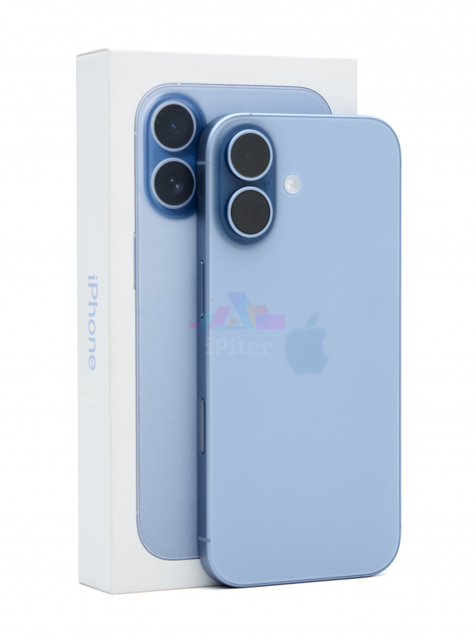 Фото Купить Apple iPhone 17 256Gb <br> Mist Blue (Голубой) eSim + eSim по низкой цене в Санкт-Петербурге
