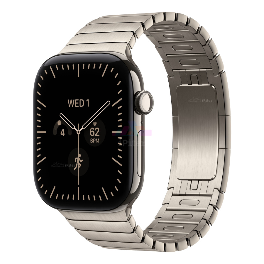 Фото Купить Apple Watch Series 12 <br>46 мм Корпус из титана «Natural» Link Bracelet «Natural» по низкой цене в Санкт-Петербурге
