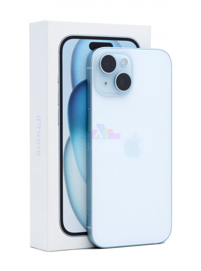 Фото Купить Уценка Apple iPhone 15 128Gb Blue (Синий) Nano-sim + eSim по низкой цене в Санкт-Петербурге