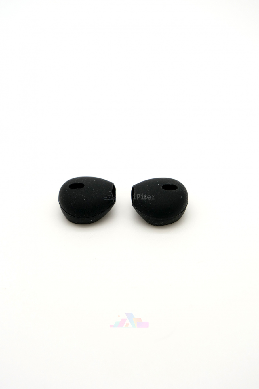 Фото Купить Силиконовые накладки на наушники EarPods / Airpods (Чёрный) по низкой цене в Санкт-Петербурге