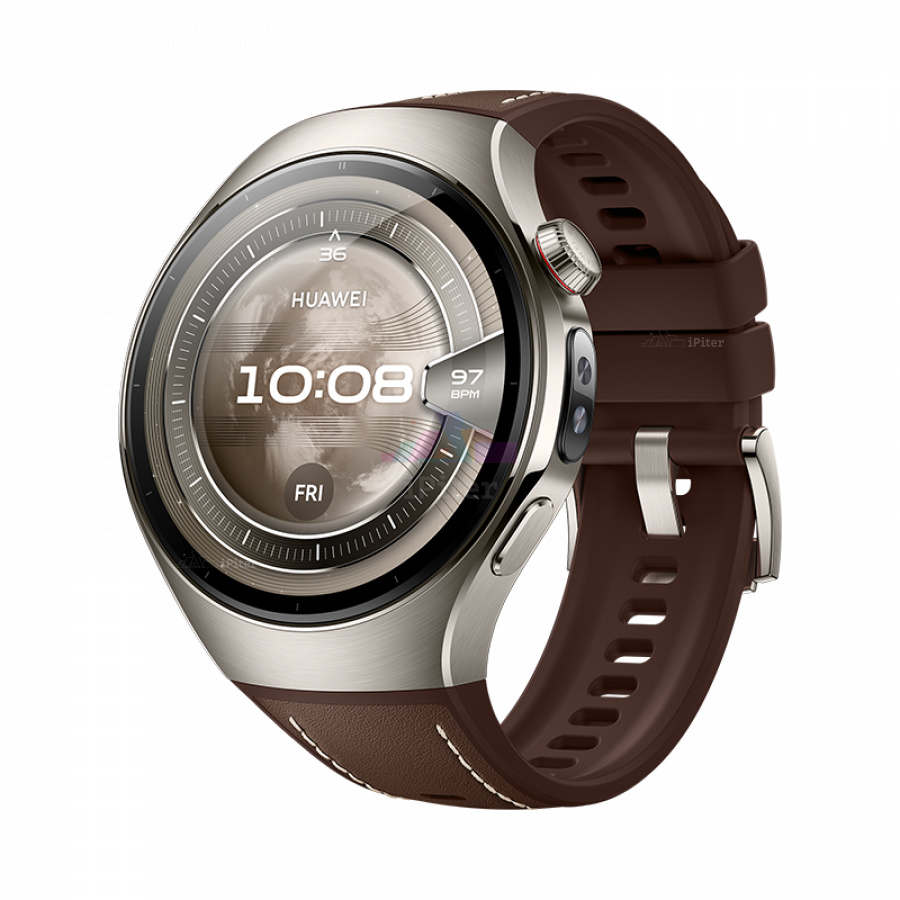 Фото Купить Умные часы Huawei Watch 5 46mm (Коричневый) по низкой цене в Санкт-Петербурге